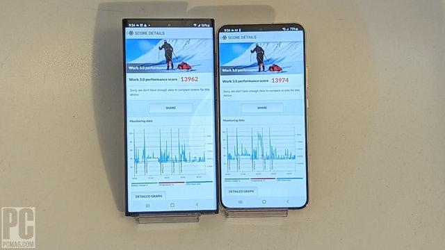 三星Galaxy S22跑分对决iPhone 13远落后A15处理器同时发热严重