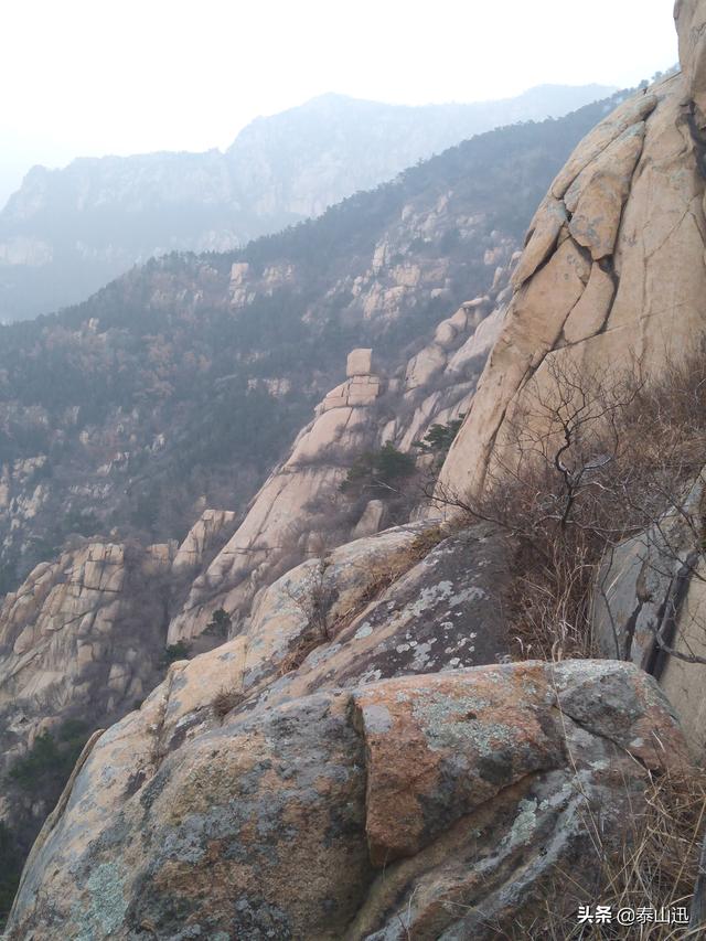 驢行泰山之黃崖山西山梁橫嶺