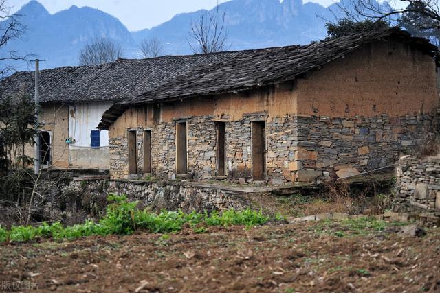 农村土建房子图图片