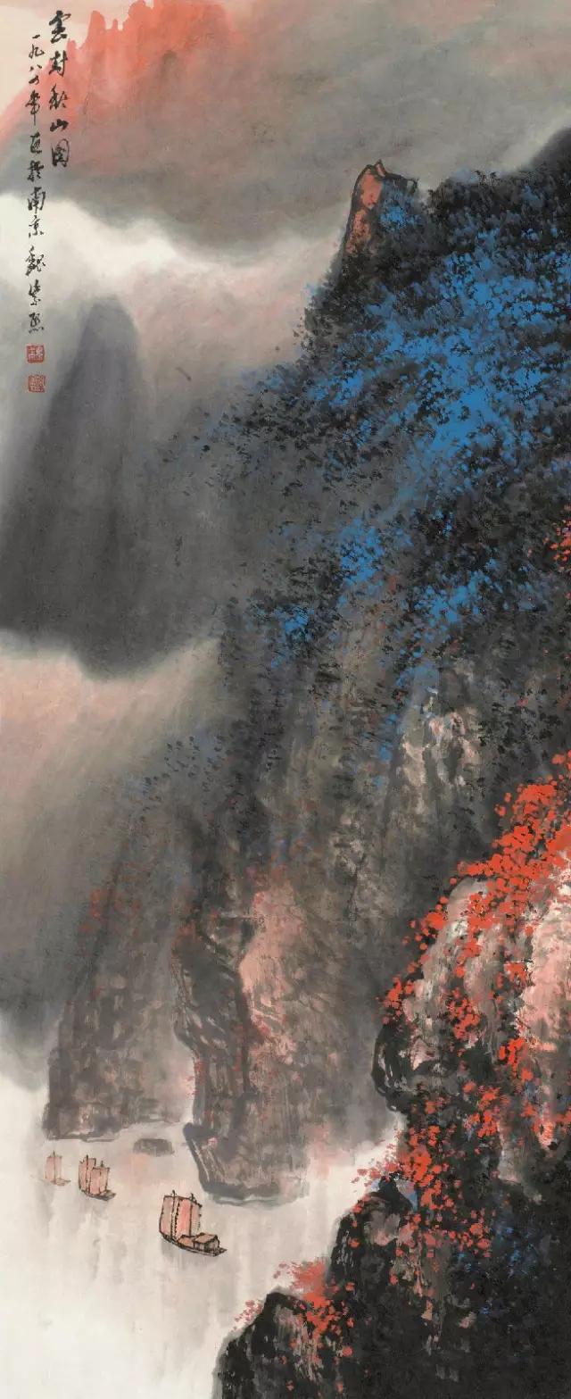 “金陵五大师”最富诗意的山水画作品令人惊叹！插图