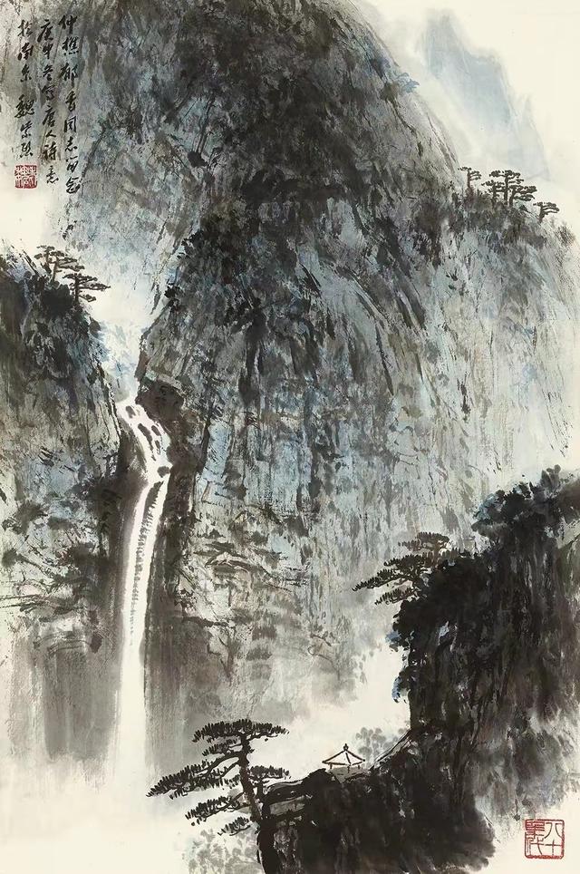 魏自喜60幅高清山水画赏析插图