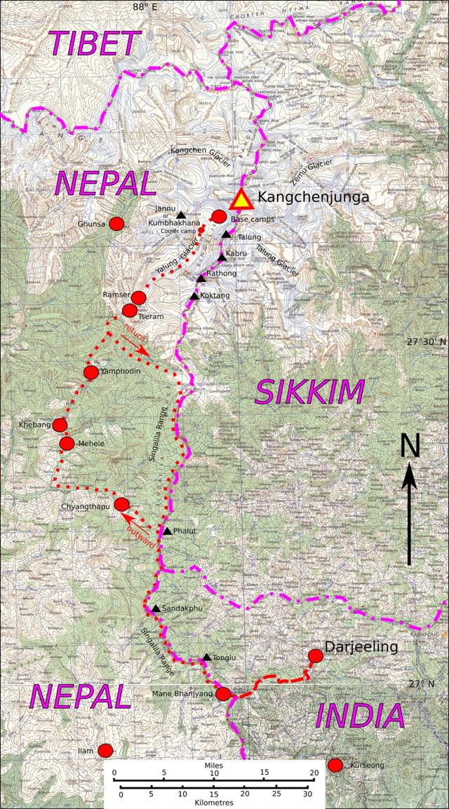 66年前幹城章嘉峰首攀之旅：一次險峰與壯士的生死角逐
