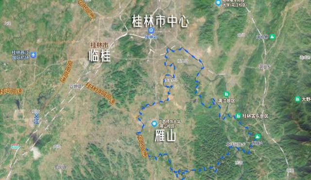 雁山：桂林最像縣城的一個市轄區，區名因鎮而得名