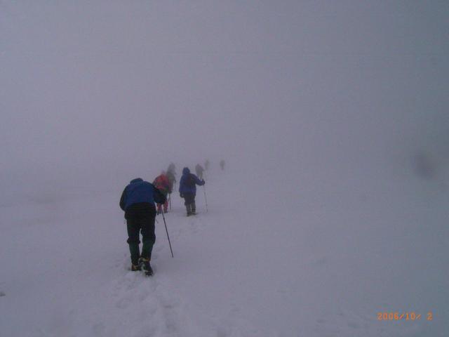攀登哈巴雪山