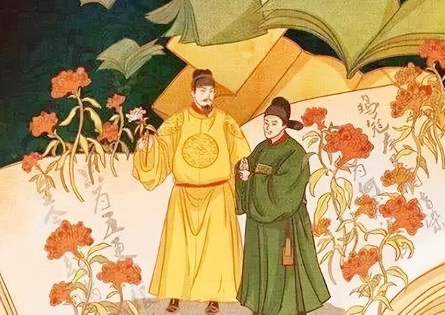 野史：皇帝上联：灯明月明，大明一统，无人敢对，一神童对出下联