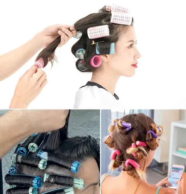 儿童画教程线条涂鸦与趣味形式《一头奇妙的卷发》