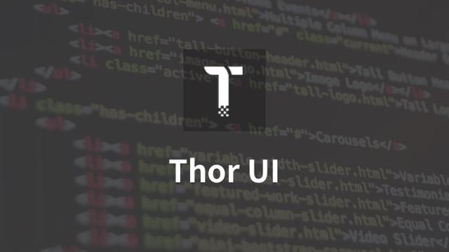 Thor UI - 轻量简洁的开源移动端 UI 组件库，支持原生小程序和 uni-app