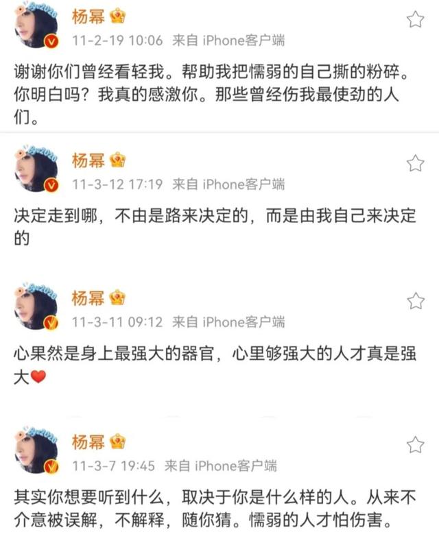 坚持不下去的时候就来看看杨幂说过的话吧?