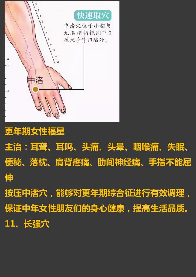 30个常见疾病特效穴位大全，超级实用的中医知识，收藏起来吧