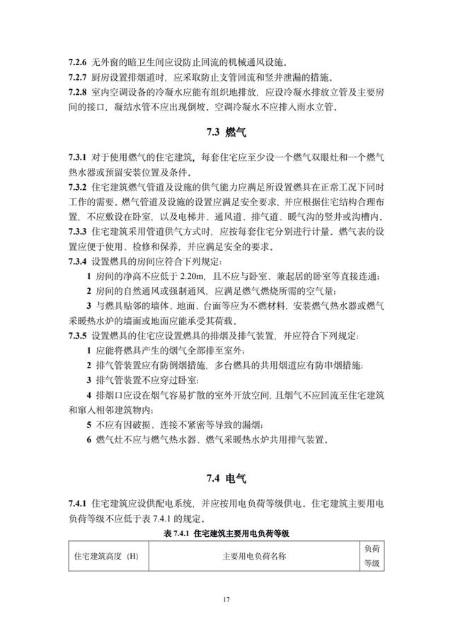 《住宅项目规范》出炉！层高不低于3米，二层及以上要安装电梯