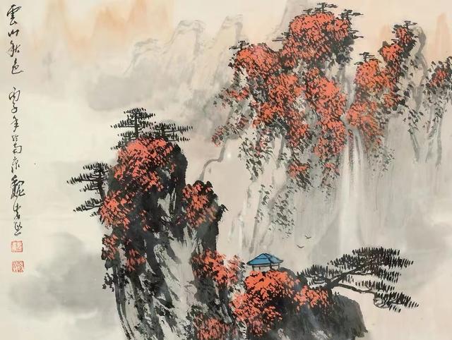 魏自喜60幅高清山水画赏析插图