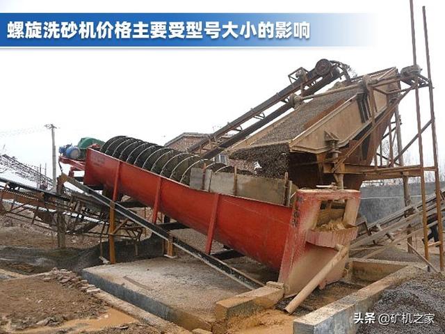 绞龙洗砂机维修