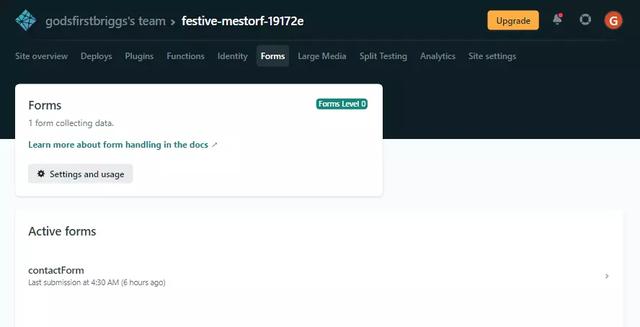 使用 Netlify Forms 将联系表单添加到 React 应用程序