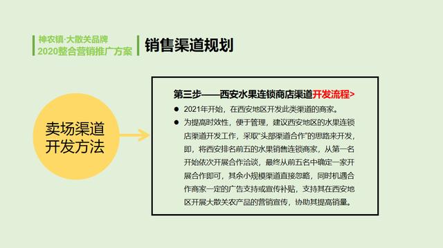 农业品牌营销顶层设计案例——陕西某镇农业公共品牌策划案