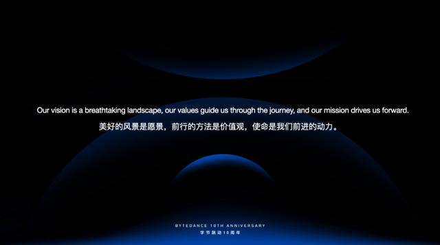 字节跳动CEO梁汝波：使命是我们前进的动力 | 10周年演讲全文