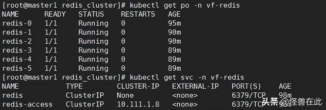 k8s部署redis-cluster集群
