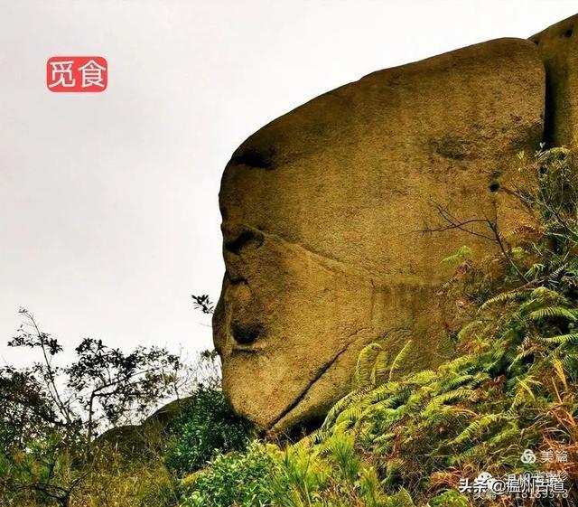 大羅山有處二師兄奇石，惟妙惟肖，你可找到過？