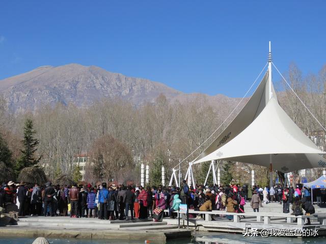在布達拉宮後面的宗角祿康公園看水鳥能讓您忘記所有的煩惱