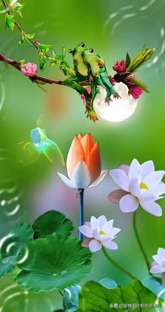 岁月，就是一场花开，花开时鲜艳夺目，芬芳浓郁，蝴蝶也随之而来