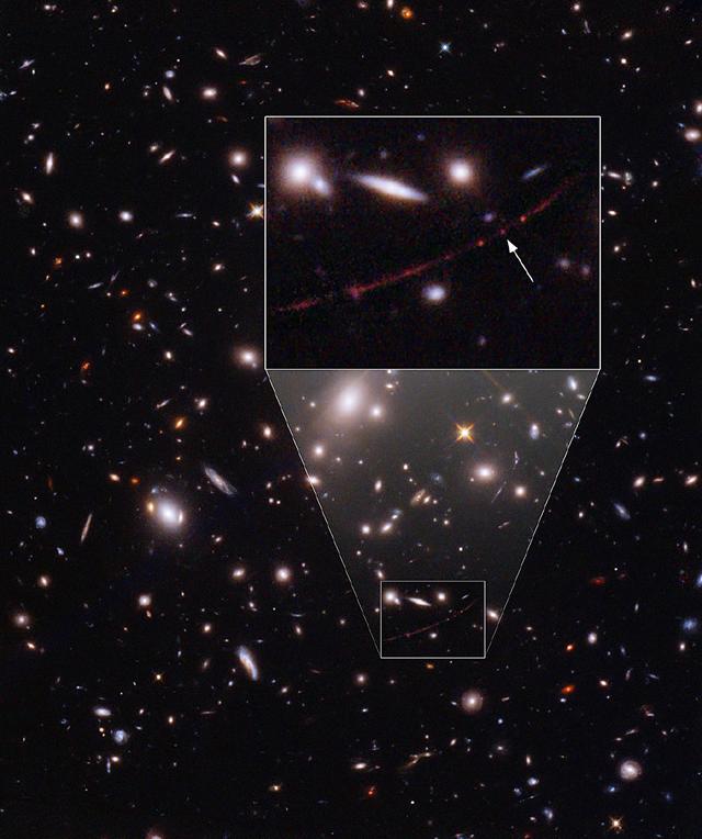 280亿光年！哈勃发现宇宙最远恒星，那里是宇宙的尽头吗？