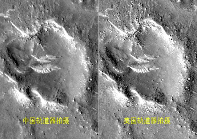 中美轨道器拍火星对比：为何中国黑白更模糊，美国彩照更清晰？