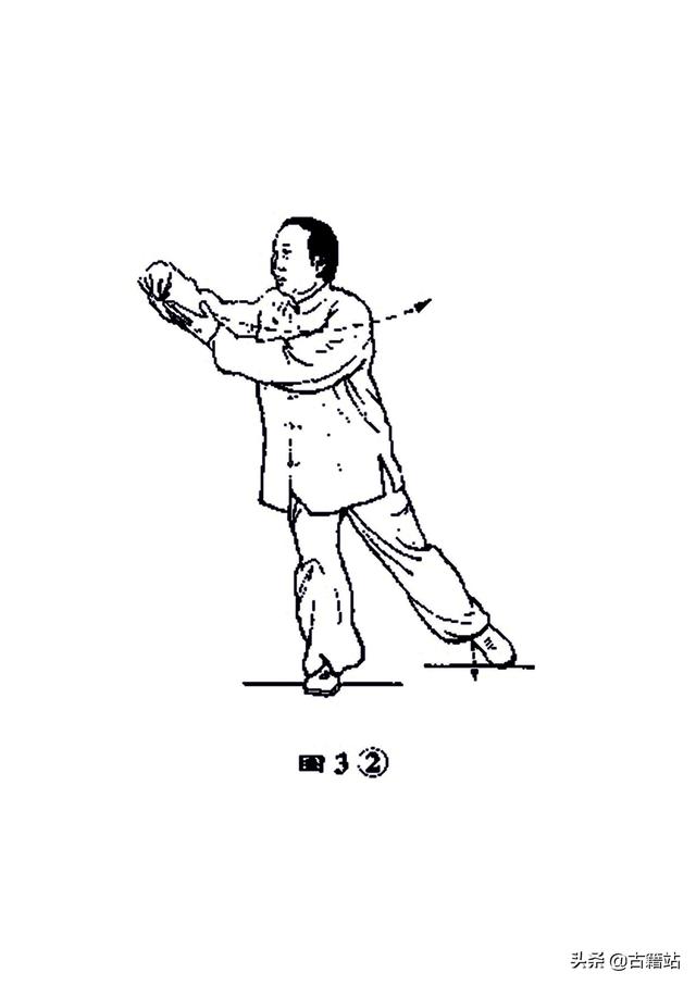 武功秘籍:吴式太极拳图谱45式教学 第19张 武功秘籍:吴式太极拳图谱45式教学 第19张
