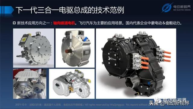 吴庆国：新能源汽车三合一电驱动总成发展趋势报告