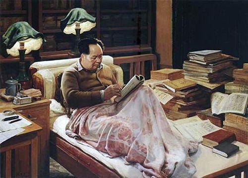 1949年开国大典，周恩来领着一个女孩，见到毛泽东就喊：大首长
