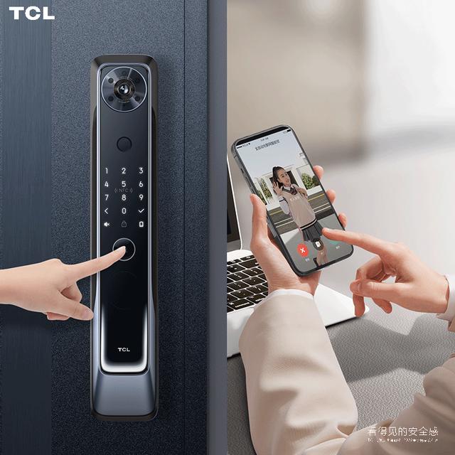 全新十大黑科技，TCL可视安全智能锁2022年春季新品发布