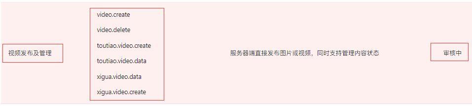 抖音开放平台接口申请突然停止审核