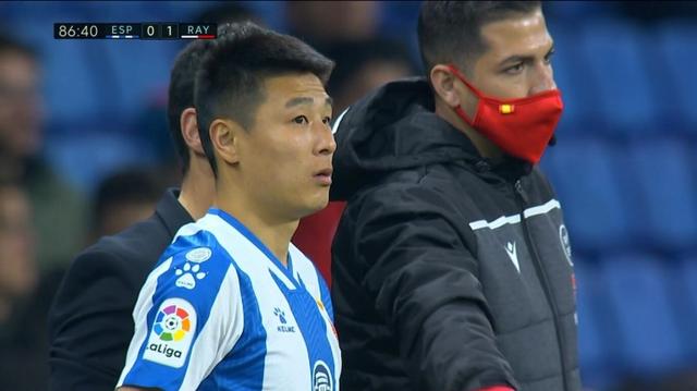 0-1，被双杀！西班牙人又输了，武磊第87分钟出场，见证耻辱纪录