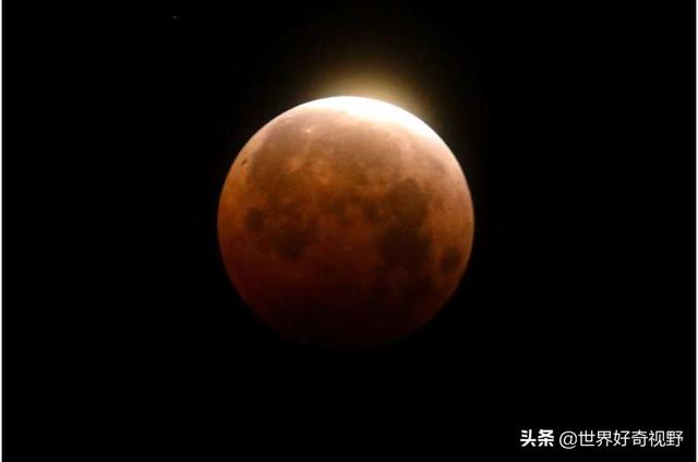 本周末月亮变成血红色：“美洲的月食”