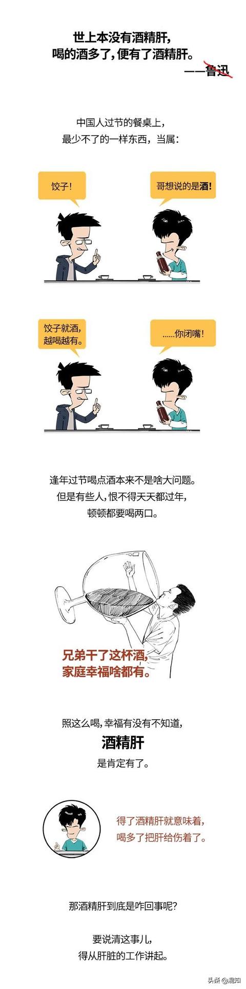 世上本没有酒精肝，喝的酒多了，便有了酒精肝