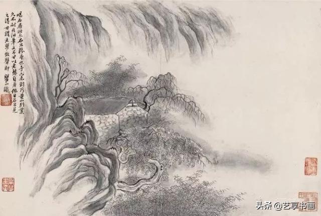 《梅青仙》是中国山水画选集，充满空气，意境无限插图