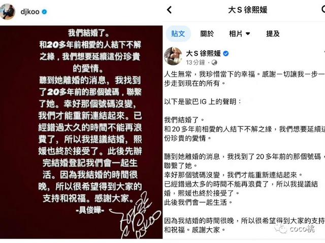 离婚半年又闪婚，大S还是那么猛