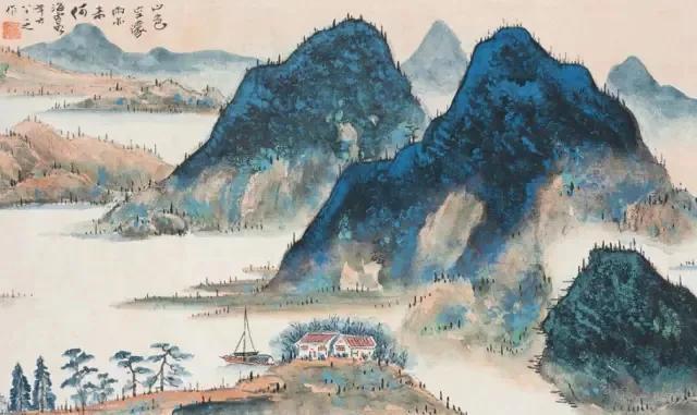 国色山水画插图