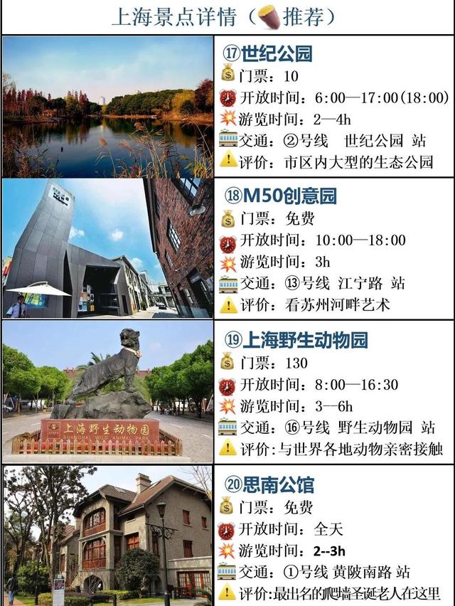 上海著名旅游景点