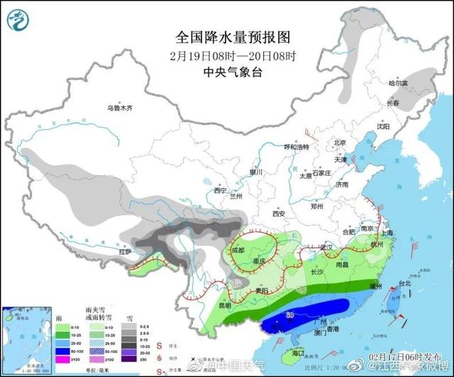 雨雪交加！-1℃+7级阵风！何时能盼来春暖花开？江西天气预报