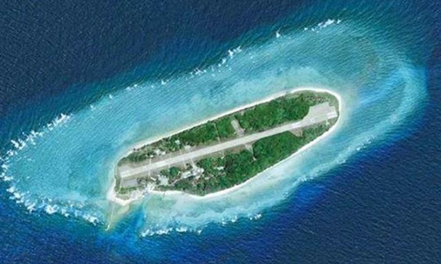 实锤了！台军正在太平岛“填海造陆”，并计划量产导弹部署全台岛
