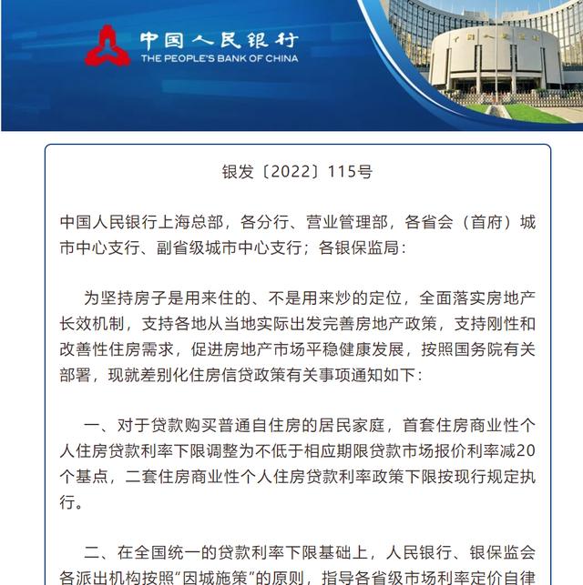 突发！楼市最重磅的利好来了，房贷将大幅度降息20个基点