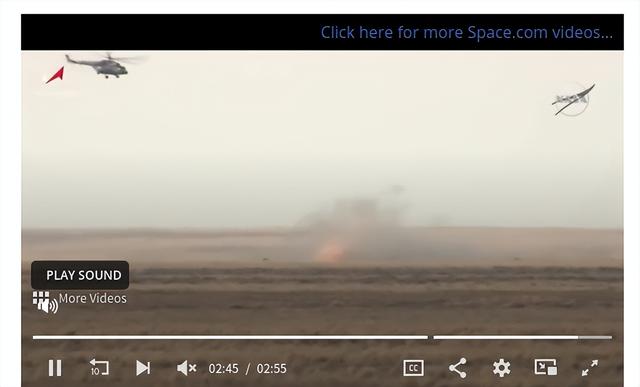 美国宇航员从国际空间站返回地球，为什么返回舱落地时着火了？