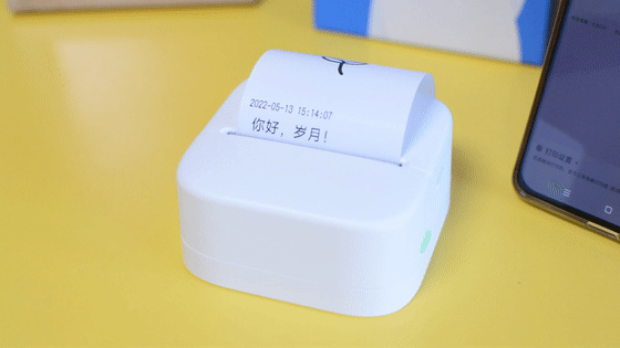 百度热敏打印机实测：体积小巧能装进口袋，堪称背单词神器