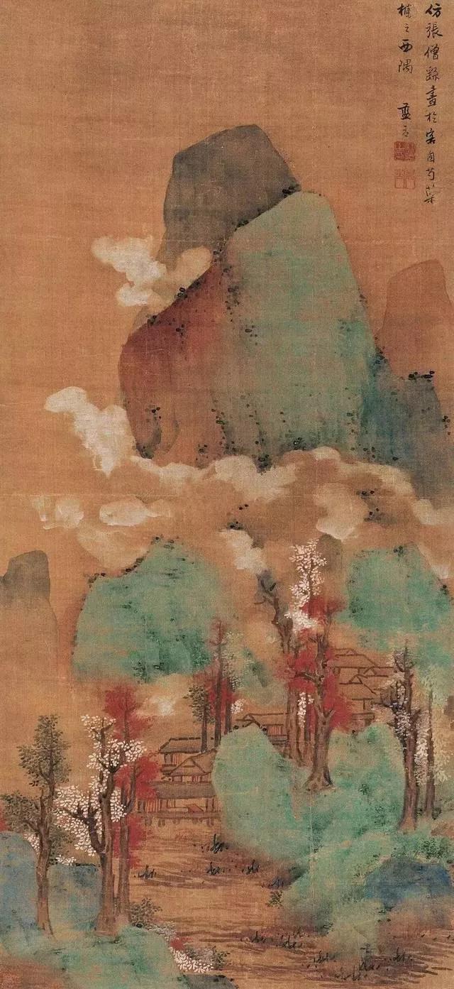 明朝著名画家兰英的风景画选集，请欣赏插图