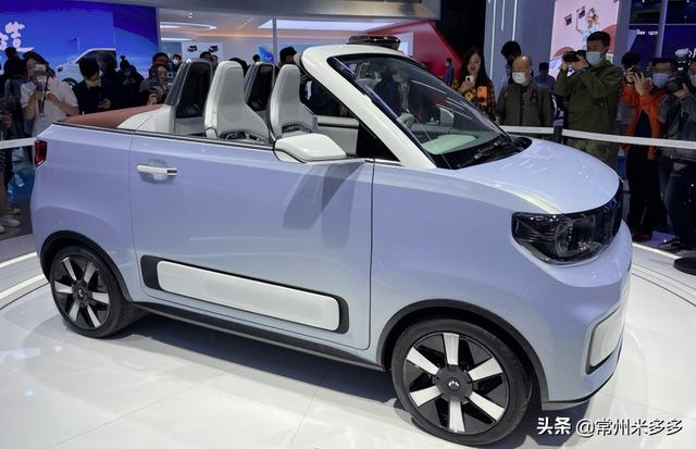 宏光MINI EV敞篷版快来了！外观炫酷，内饰超科技，5万起？
