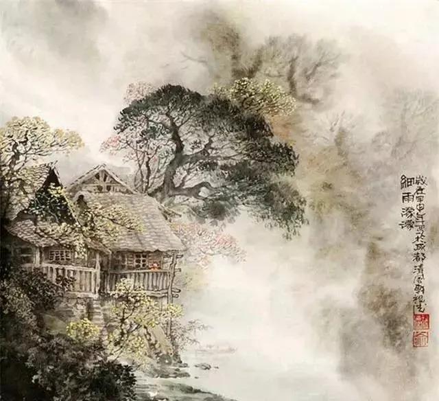 国色山水画插图