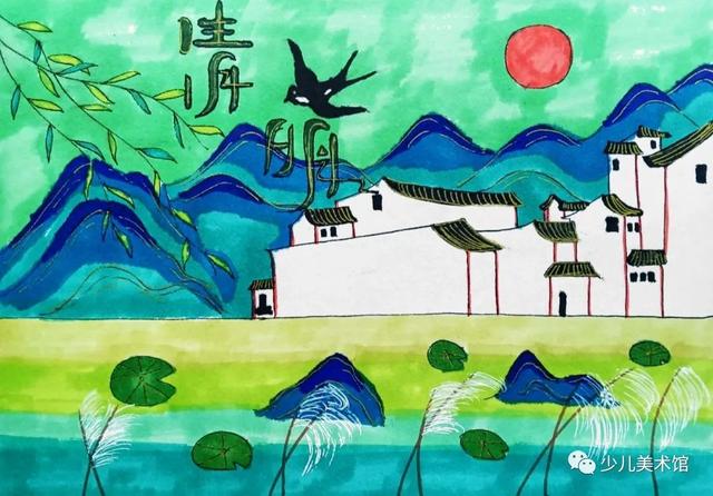 2022清明节手抄报+主题画素材全集，不用担心老师的作业不会画啦