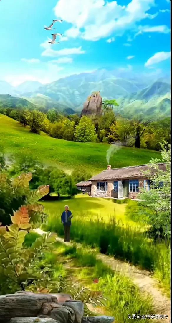 人间仙境，世外桃源，美不胜收