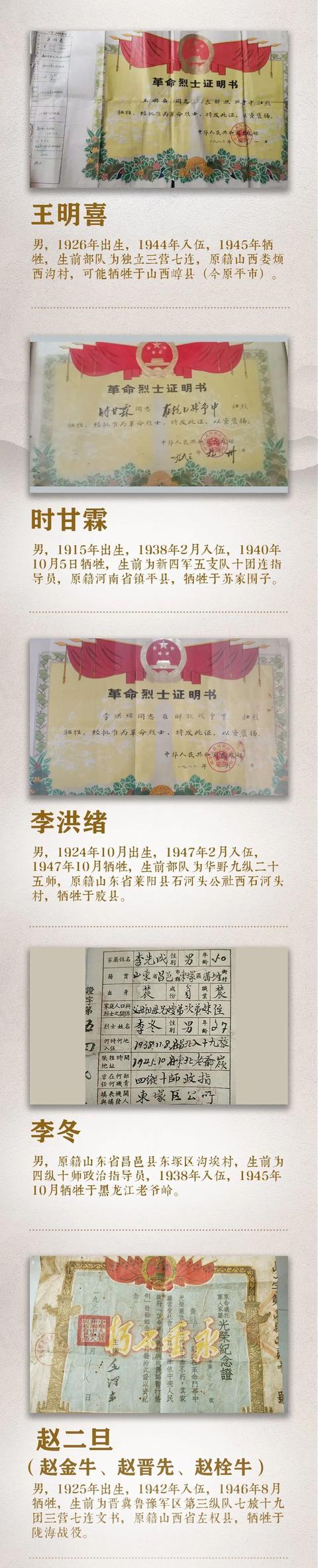 今年清明，请帮这40位烈士寻亲