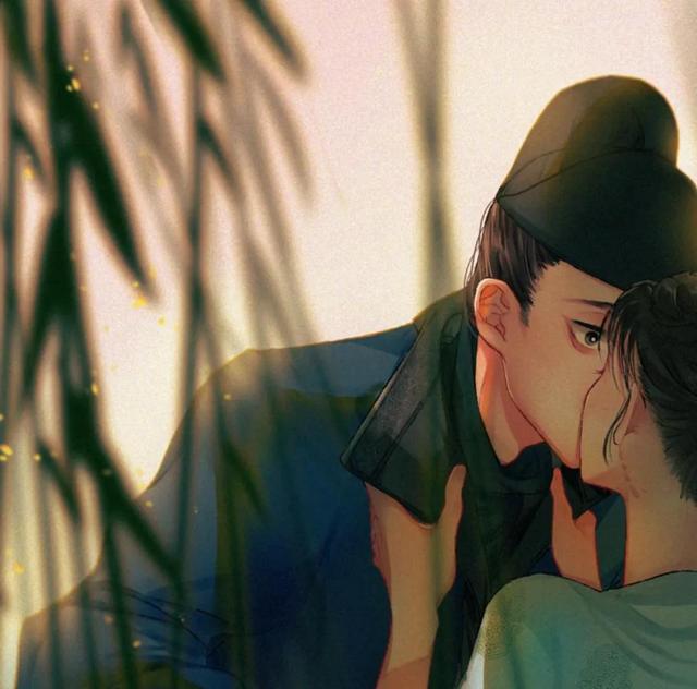 漫画情头：时光很匆忙，别错过落日与夕阳
