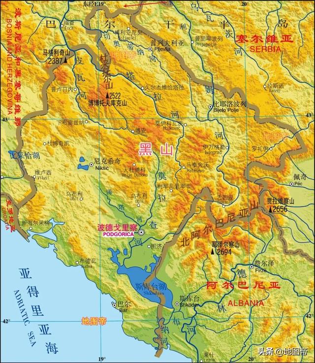 塞尔维亚和黑山同民族共信仰，为何分成两国？